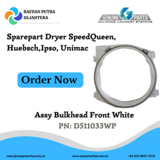 Assy Bulkhead Front White PN D511033WP