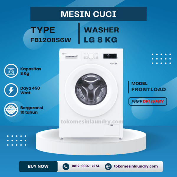 Washer LG FB1208S6W