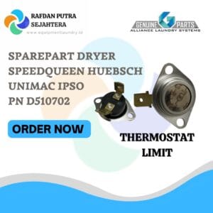Thermostat Limit Dryer SpeedQueen Huebsch Ipso Unimac