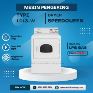 Mesin Pengering SpeedQueen 15kg