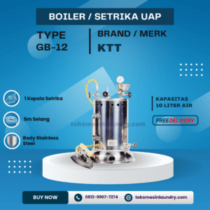 Boiler Setrika Uap KTT 10 liter Komplit