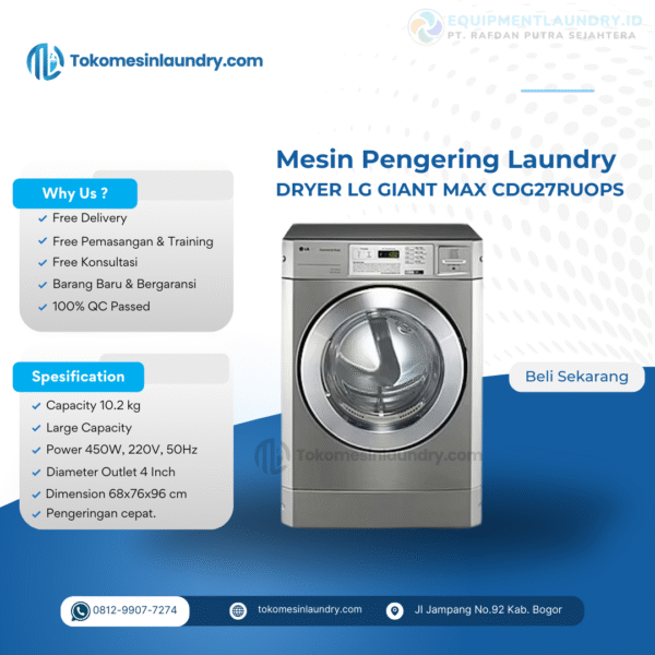 Dryer LG Giant Max 10.5kg CDG27RUOPS