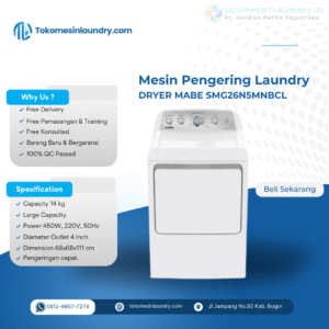 Dryer Mabe 14kg SMG26N5MNBCL
