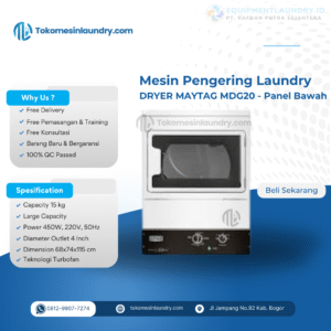 Dryer Maytag 15kg MDG20 Panel Bawah