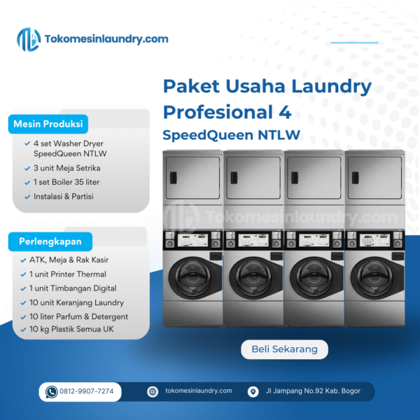 Paket Profesional 4 - SpeedQueen NTLW