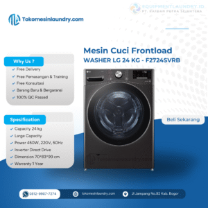 Mesin Cuci LG 24kg F2724SVRB