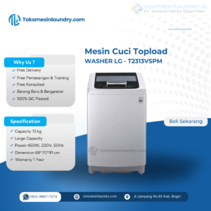 Mesin Cuci LG 13kg T2313VSPM Topload