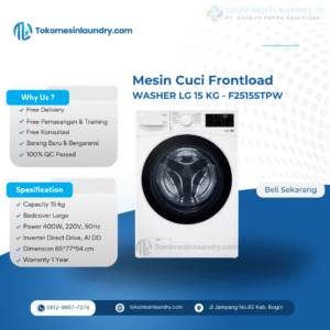 Mesin Cuci LG 15kg F2515STPW