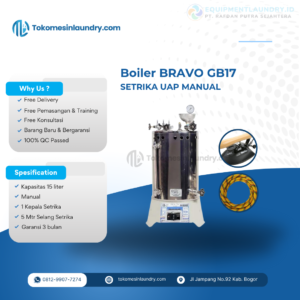 Boiler Setrika Uap Bravo 15 Liter