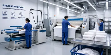Finishing equipment laundry profesional
