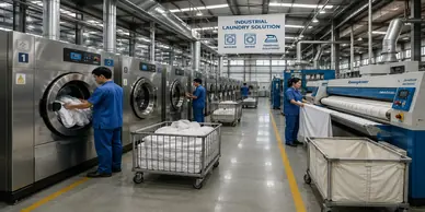 Mesin laundry industri profesional