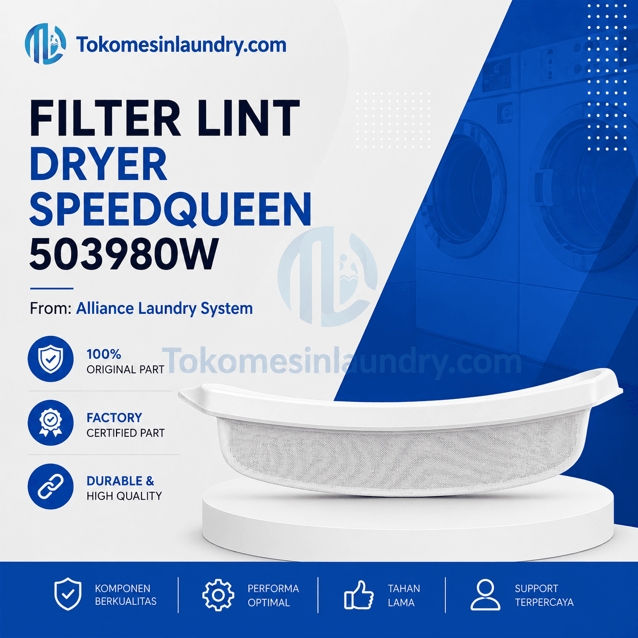 FILTER SARINGAN PINTU SPEEDQUEEN 503980W