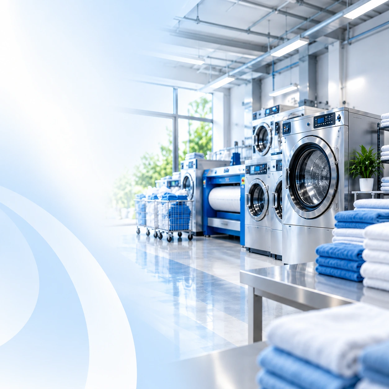 Mesin laundry profesional