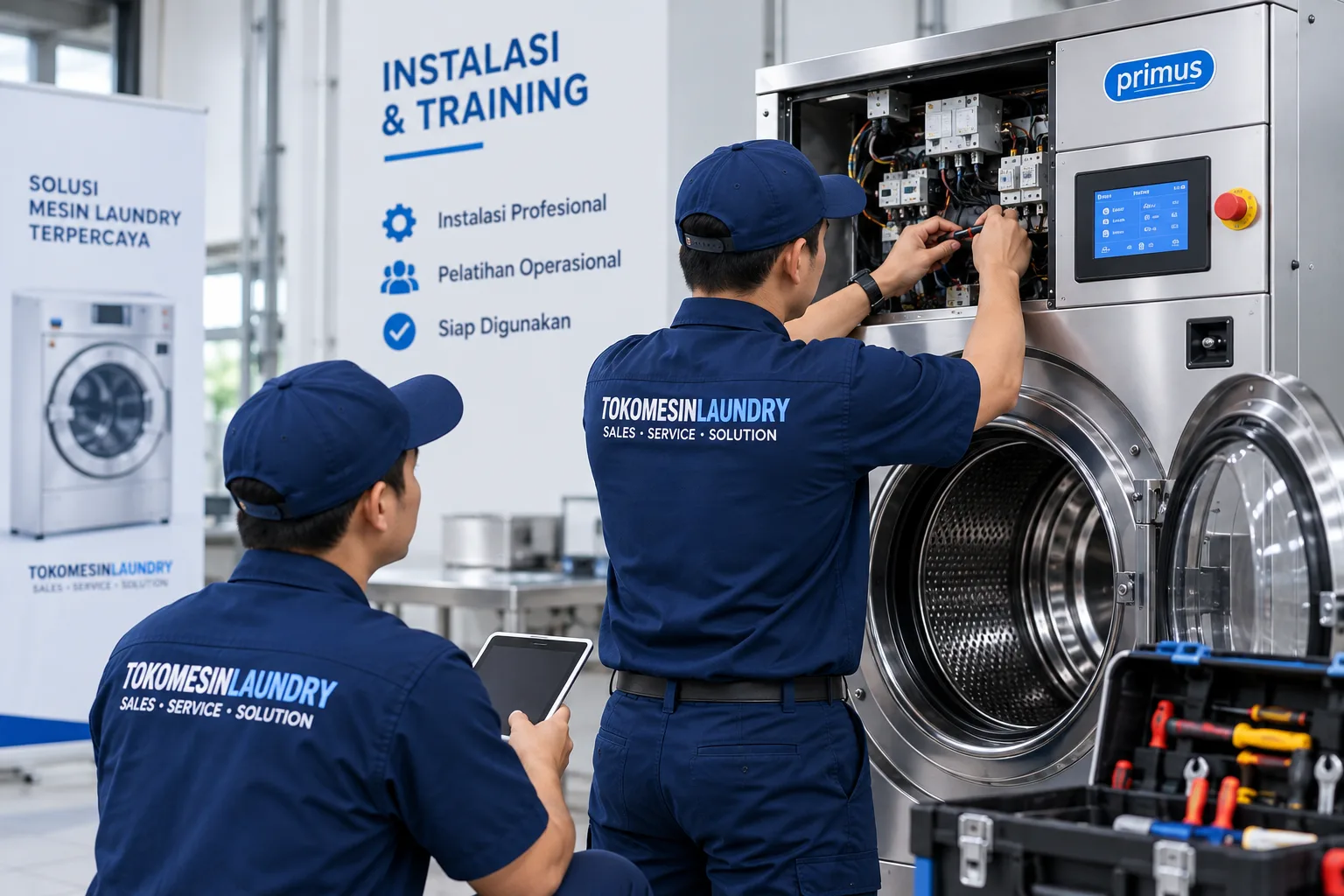 Perawatan mesin laundry