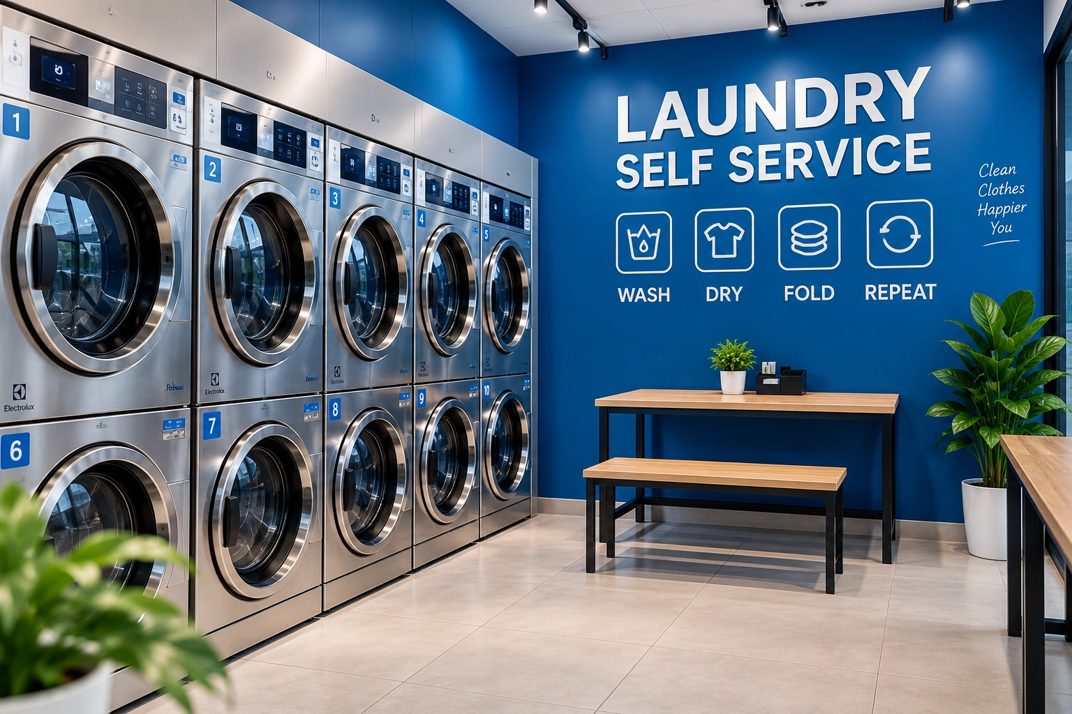 Solusi Laundry Self Service