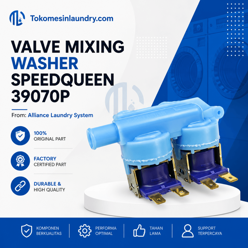 Valve Mixing Washer SpeedQueen Huebsch Ipso Unimac Part Number 39070P